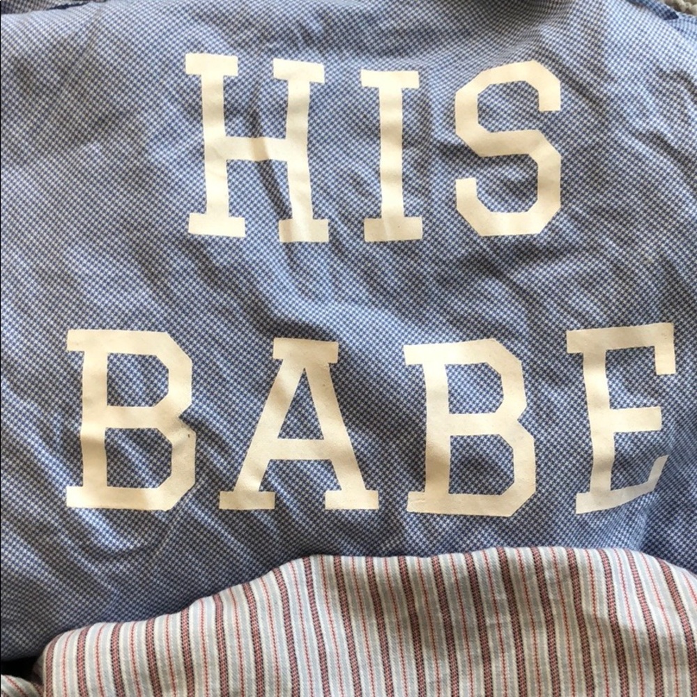 His Babe button down
